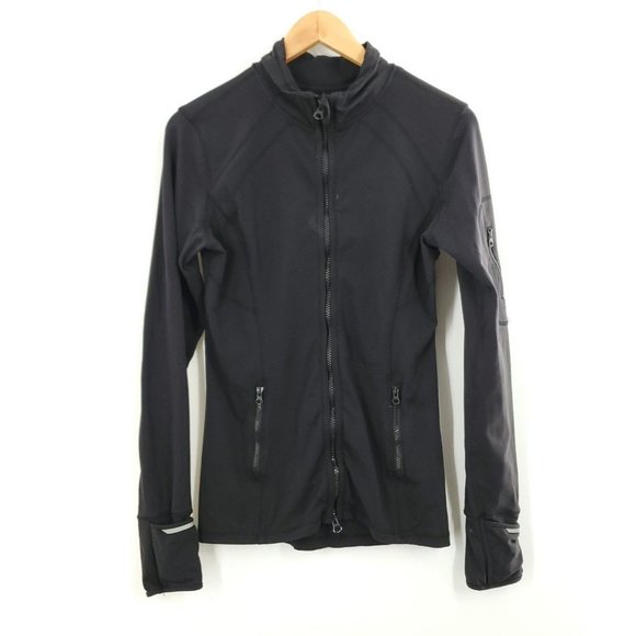 JOIA‎ Women's Black Zip Up Sweater Size M - Picture 1 of 3